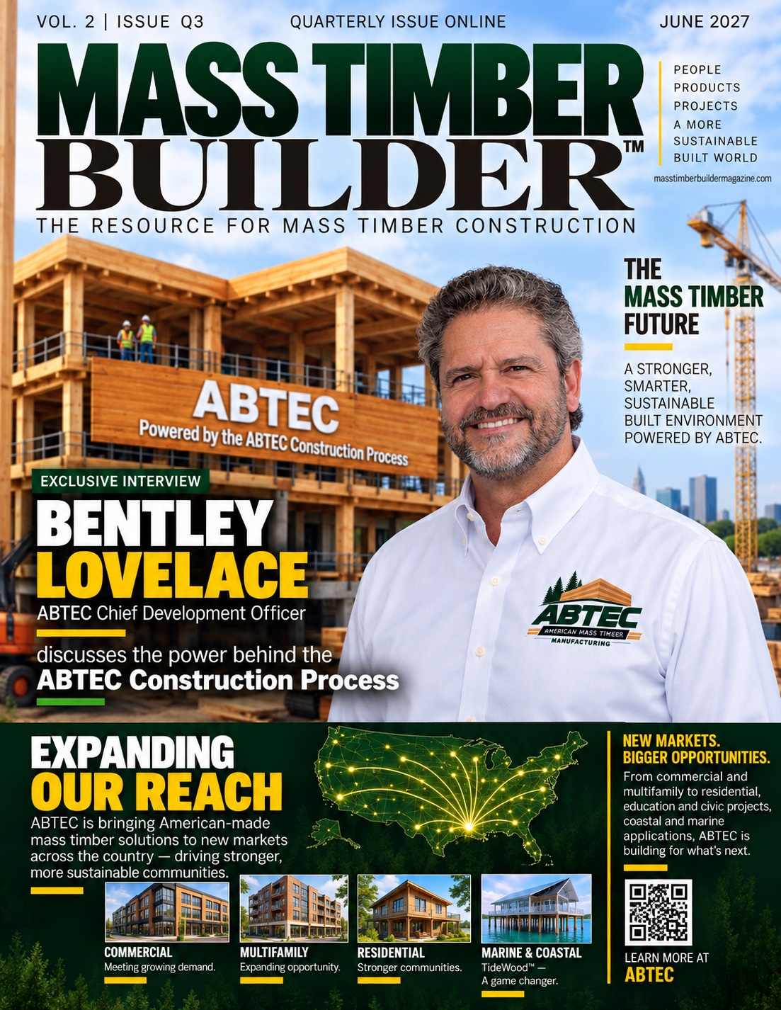June 2027 cover featuring Bentley Lovelace